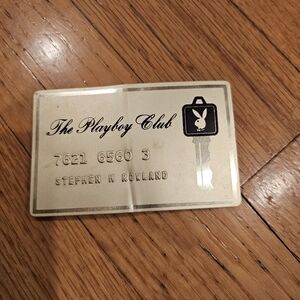 The playboy club metallic card